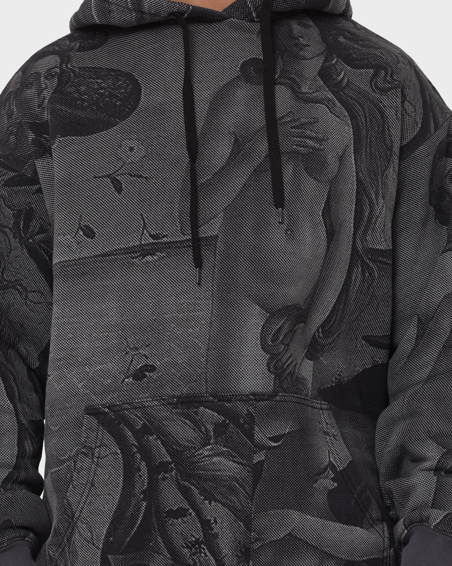 Stussy Dyed Venus Hoodie Black Active Layer Compact Packable Design