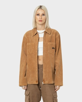 Premium Fit Stussy Tyler Corduroy Jacket Hazel