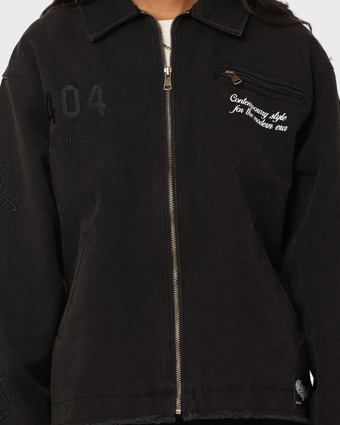 404 Florence Work Jacket Vintage Black Legacy