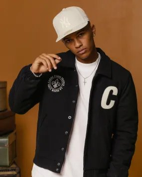 Carre Class Varsity Jacket Black thermal University