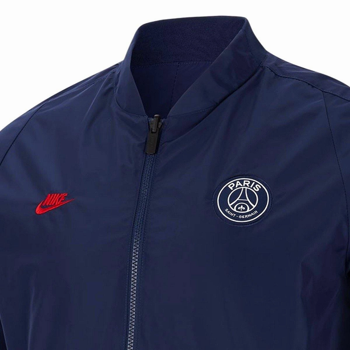 AntiStatic Finish Limited Edition Paris Saint Germain soccer reversible presentation jacket 2020 - Nike