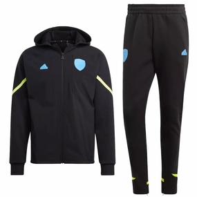 Quick Recovery smooth zipper Arsenal FC black pre-match presentation tracksuit 2023/24 - Adidas