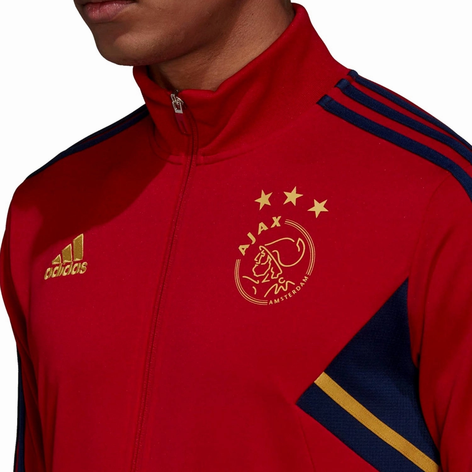 Ergonomic Stitching Ajax Amsterdam training presentation Soccer tracksuit 2022/23 - Adidas