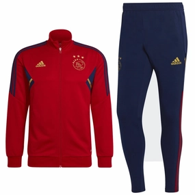 Ajax Amsterdam training presentation Soccer tracksuit 2022/23 - Adidas Strategic Ventilation Cuts Durable Design