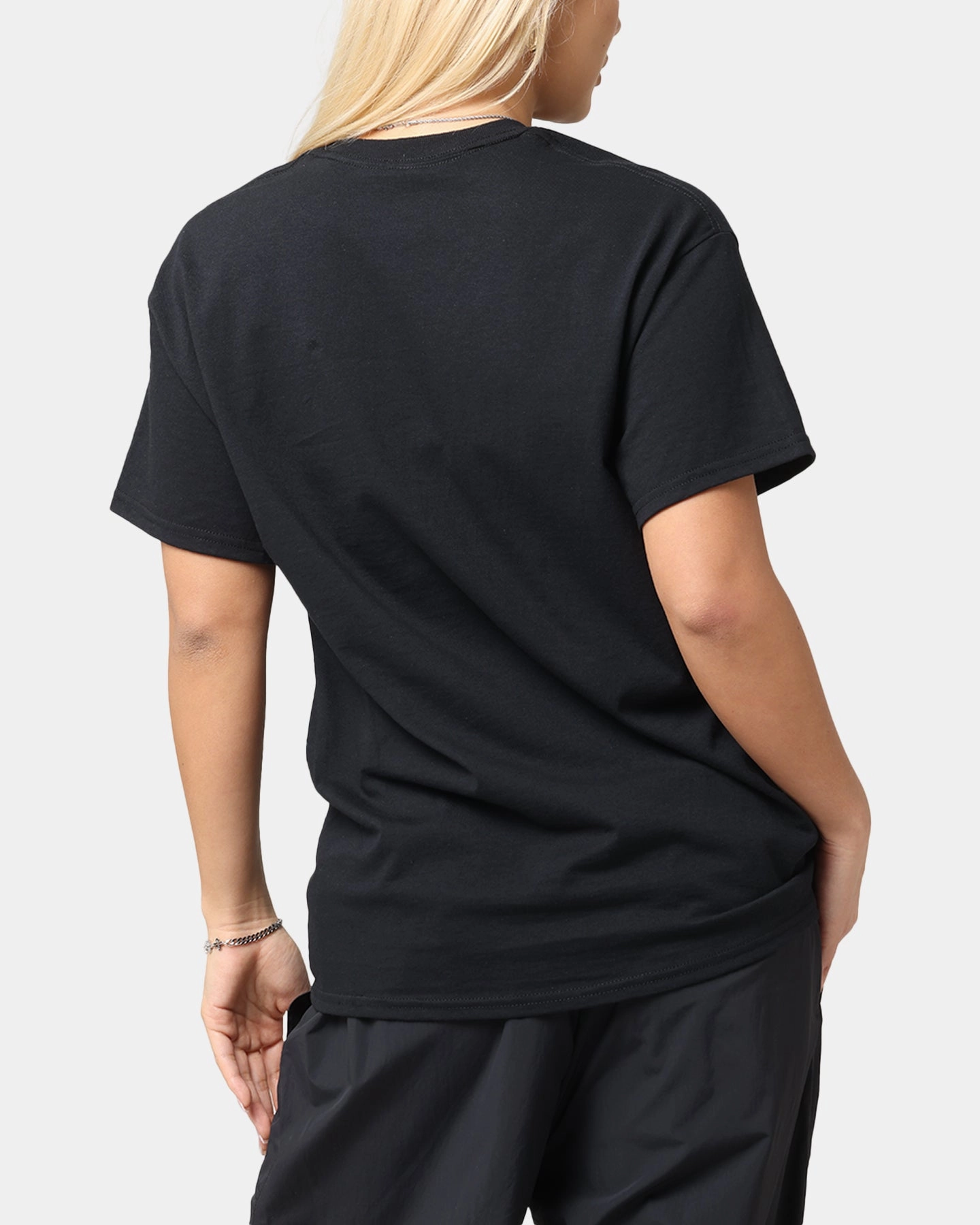 Breathable knit Sweat Absorbent Snoop Dogg Big Face T-Shirt Black