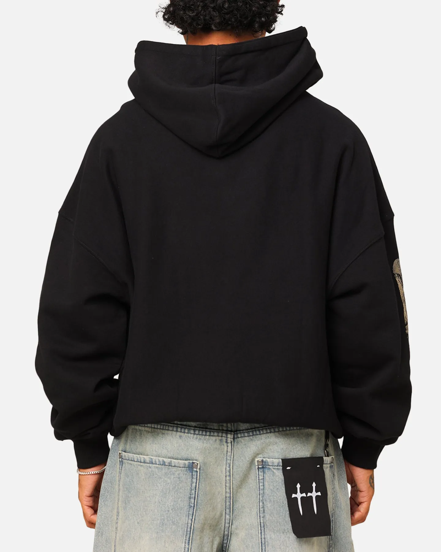 Goat Crew X Dune Heavyweight Hoodie Black Outdoor Style