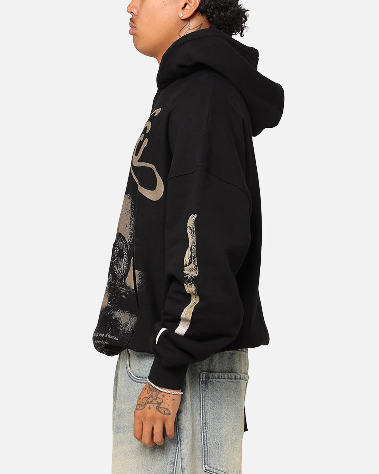 Gravity Defying Weight Goat Crew X Dune Heavyweight Hoodie Black