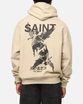 Neutral Comfort Saint Morta Heavens Boxy Hoodie Stone