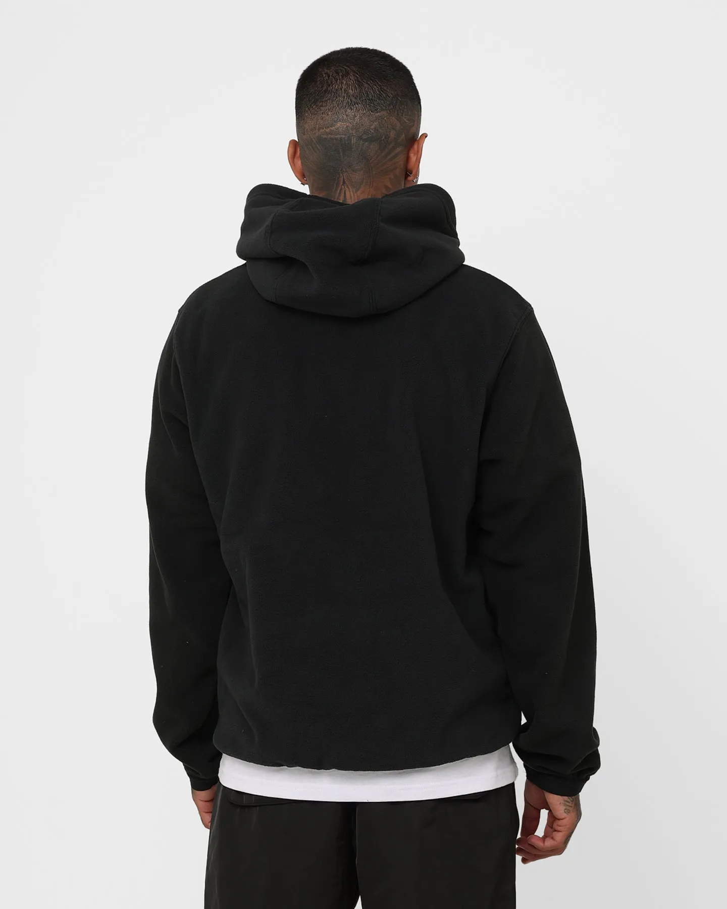 Nike Fleece Winter Pullover Hoodie Black/Sail Flexible Shell Contribute