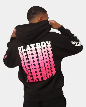 Playboy Stack Blend Hoodie Black Brown