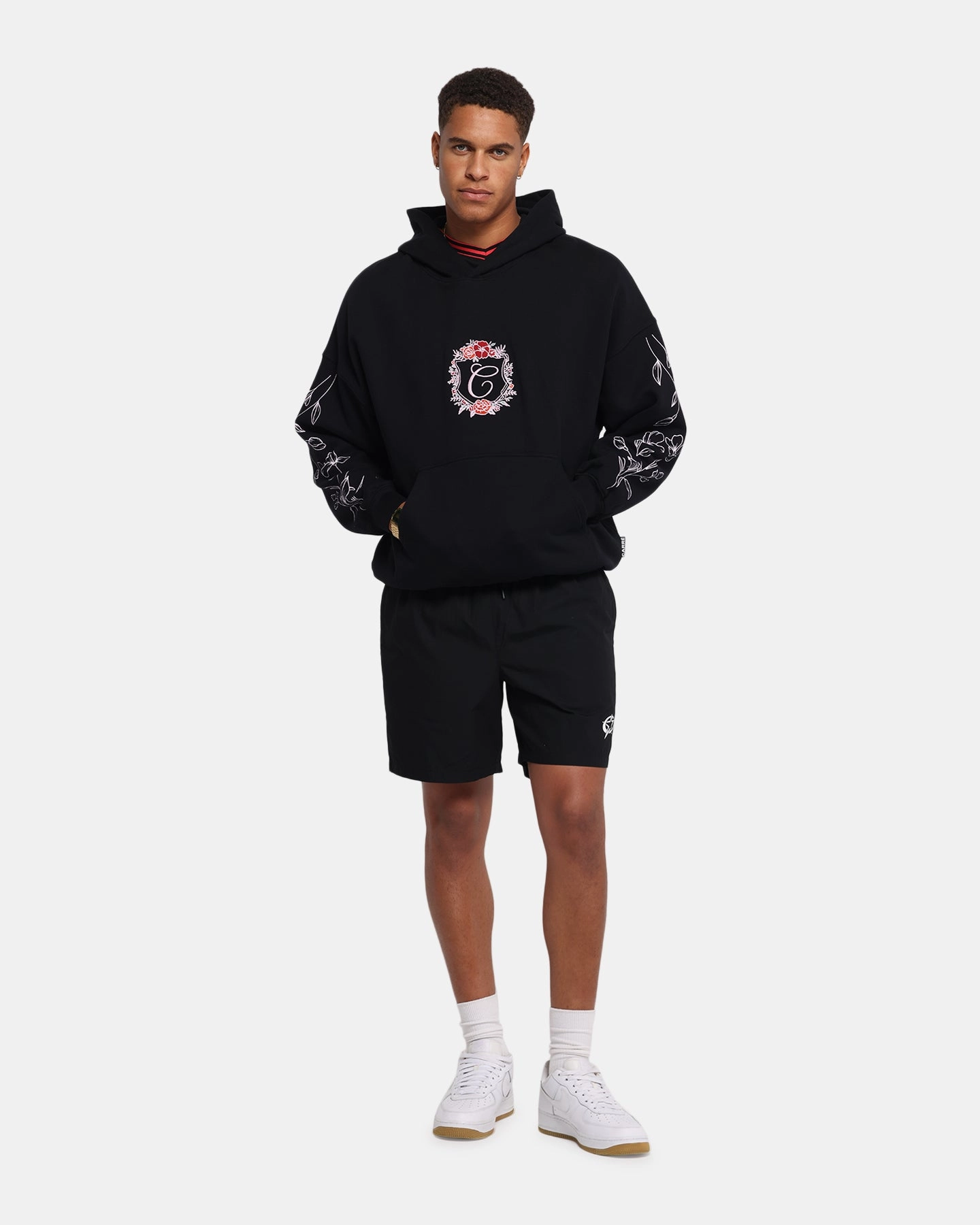 Carre Club Flora CLS Hoodie Black Top Rated