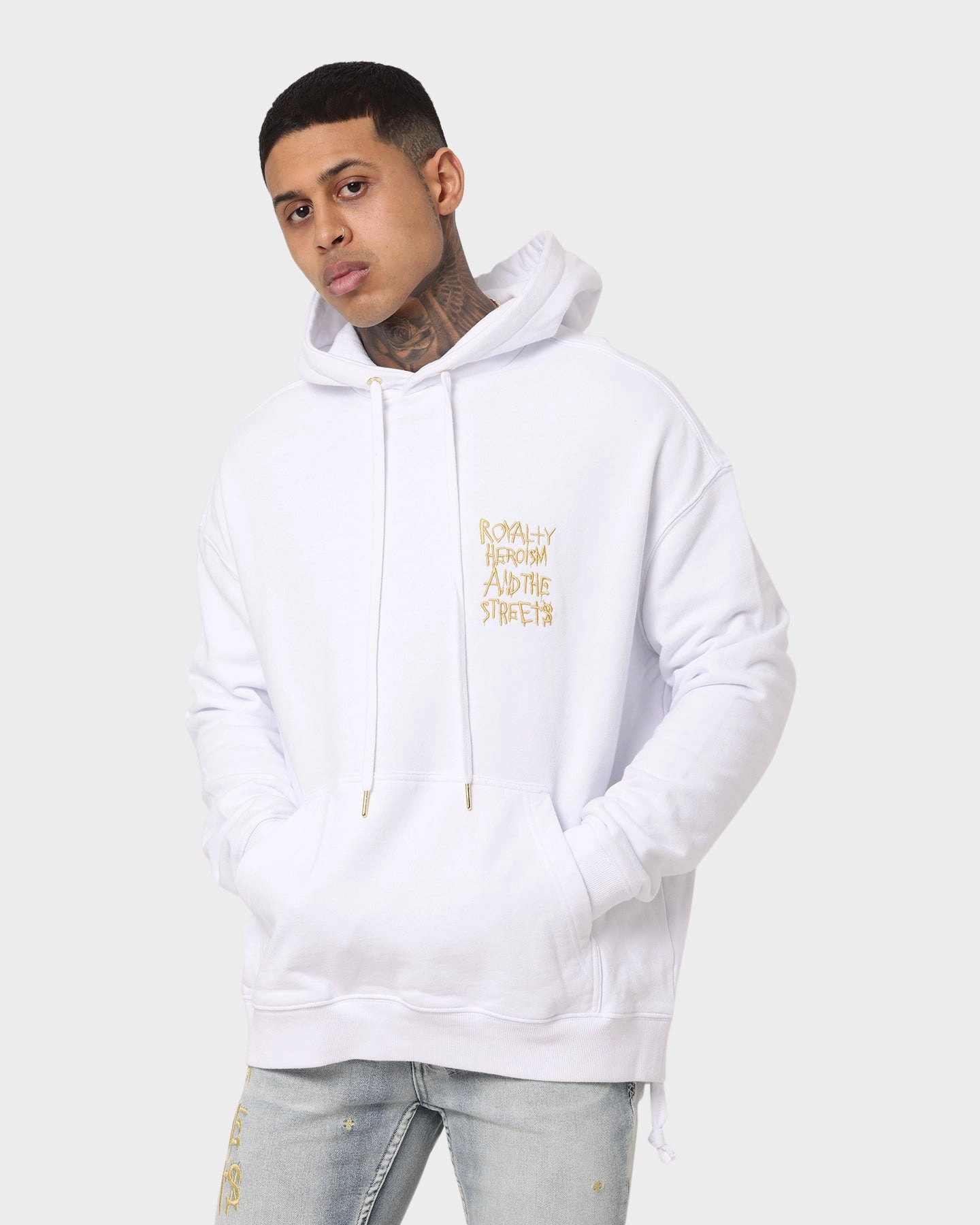 Ksubi 23 Biggie Hoodie Tru White Animal Print