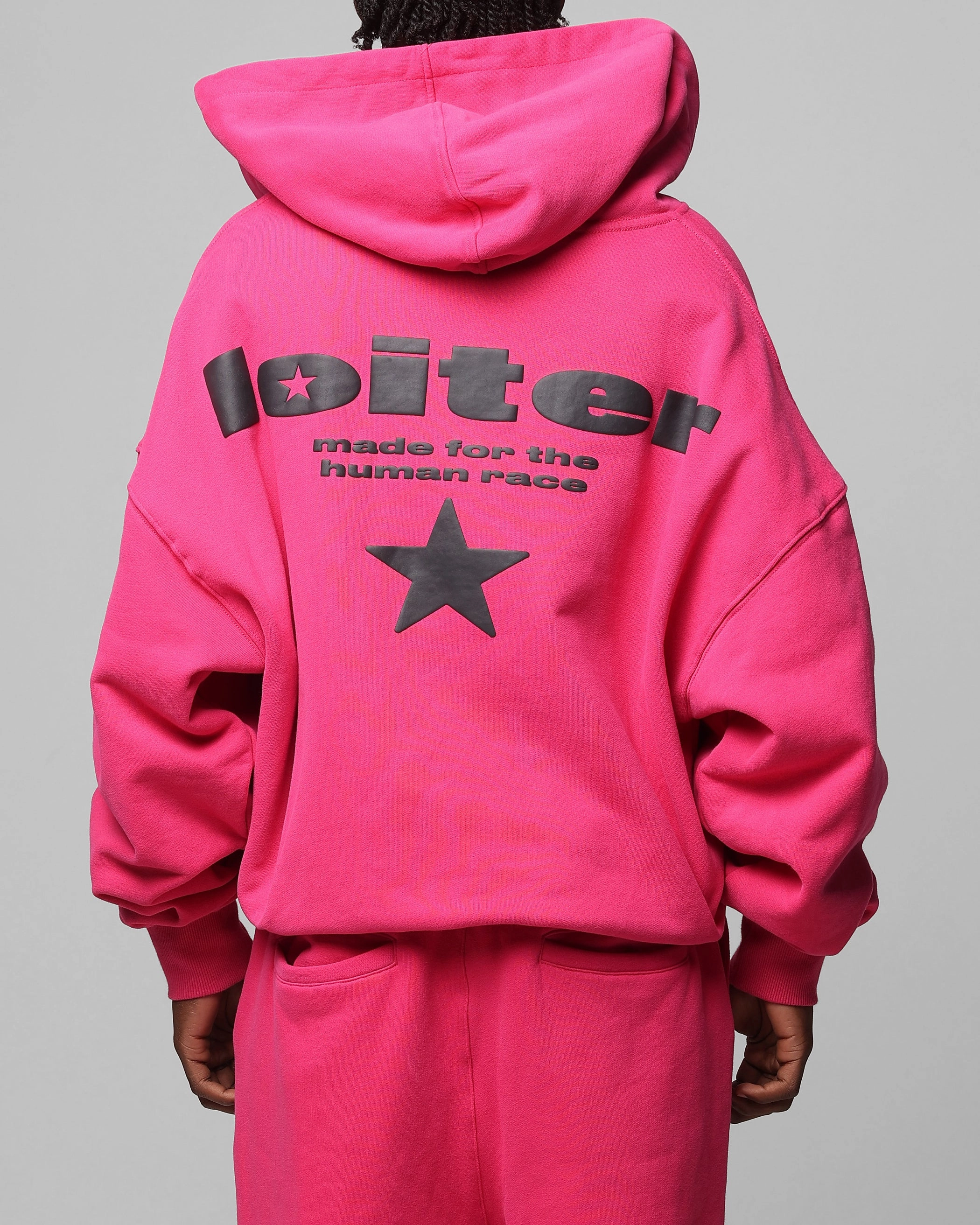 Versatile Protection Loiter Celestial Full Zip Hoodie Pink