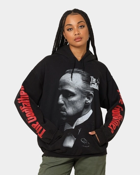 Classic Chic American Thrift X The Godfather The Godfather Vintage Hoodie Black Wash