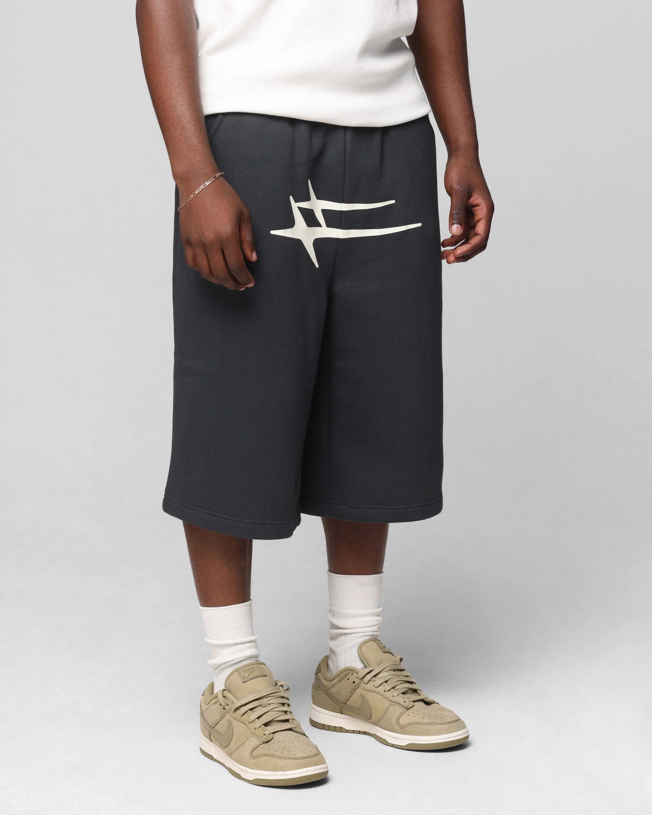 Active Comfort Trendy Comfort Loiter Hybrid Premium Shorts Charcoal