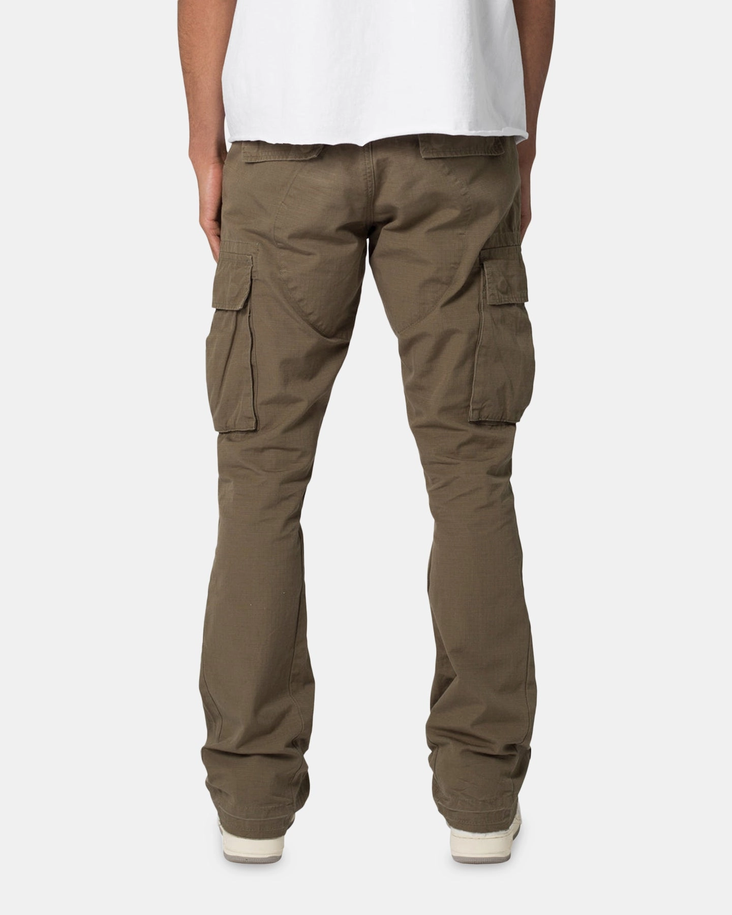 MNML Bootcut Cargo Pants Olive LightweightWeave