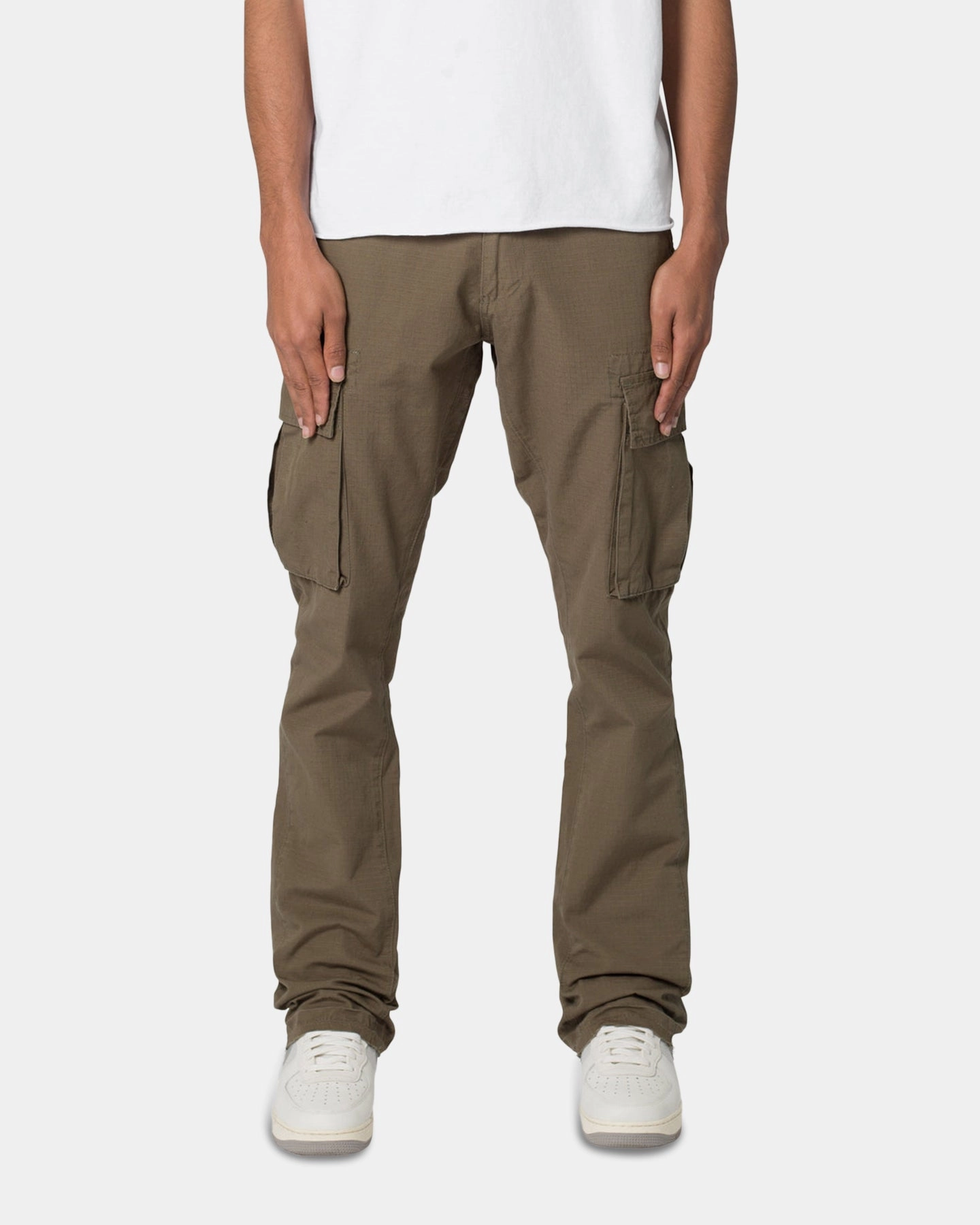 Daily Motion All Season MNML Bootcut Cargo Pants Olive