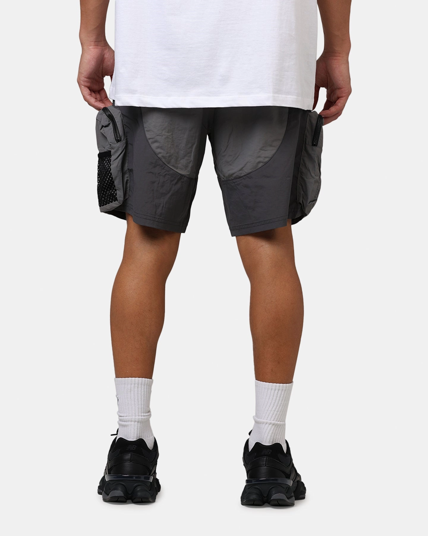 MNML Active Cargo Shorts Black Cool Breeze