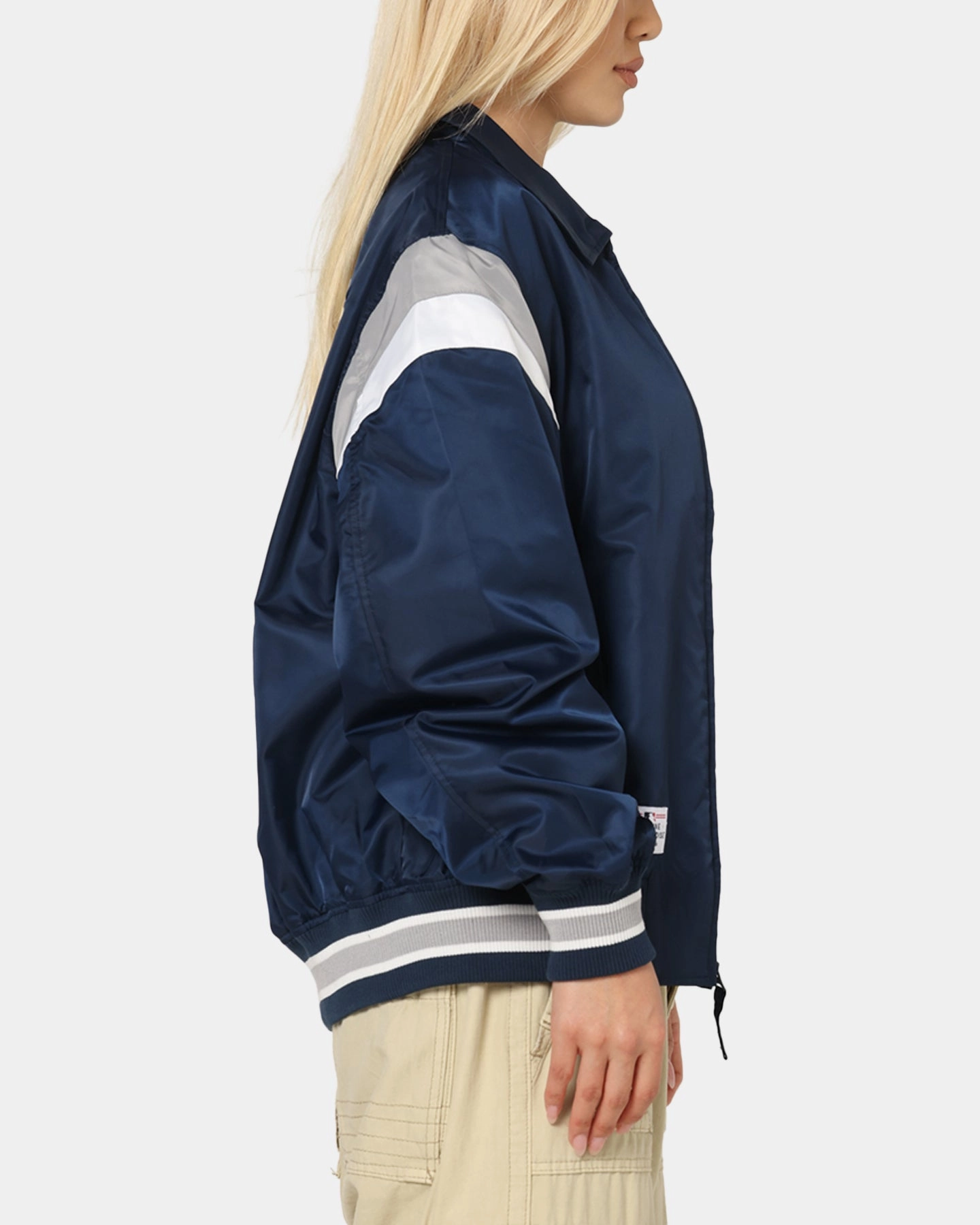 Premium Fit Ability New Era New York Yankees MLB Retro Stadium Jacket Navy