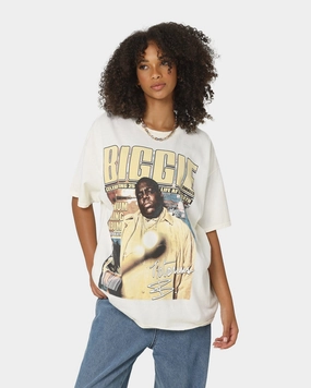 Notorious B.I. Biggie Magazine Cover T-Shirt Off White sporty and comfortable Perfect Wear