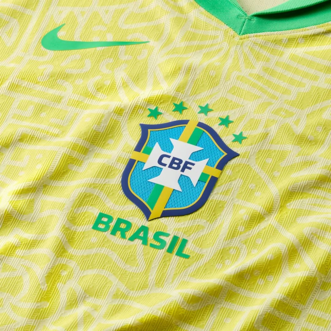 Elasticized Cuffs Brazil Home Jersey 24/25 Neymar #10