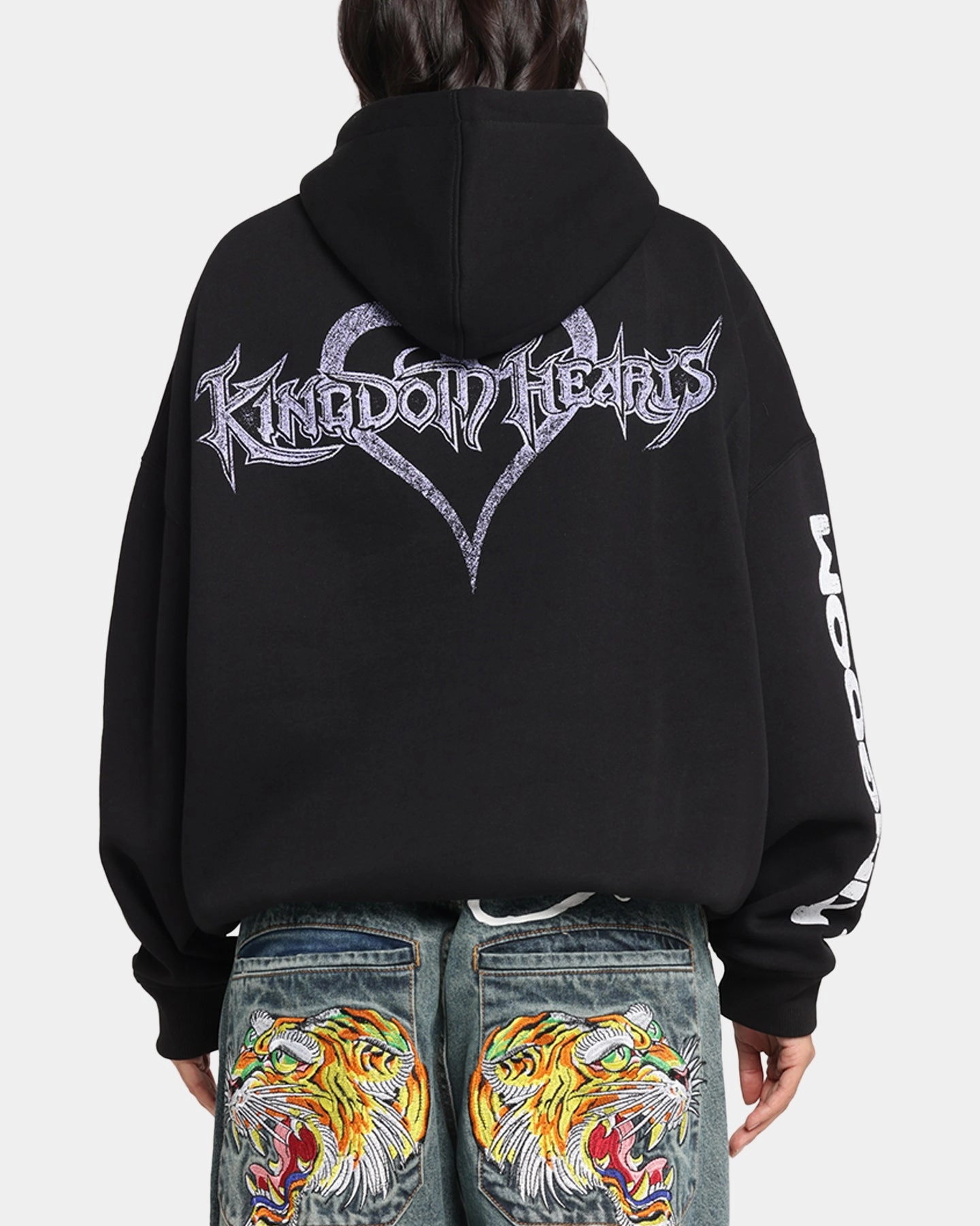 Goat Crew Disney Kingdom Hearts Gang Premium Hoodie Black Compact Packable