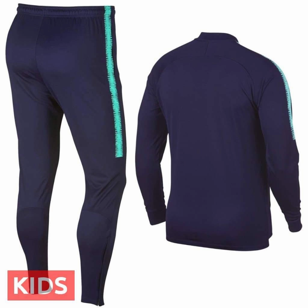 emotion Kids - FC Barcelona purple training presentation Soccer tracksuit 2018/19 - Nike