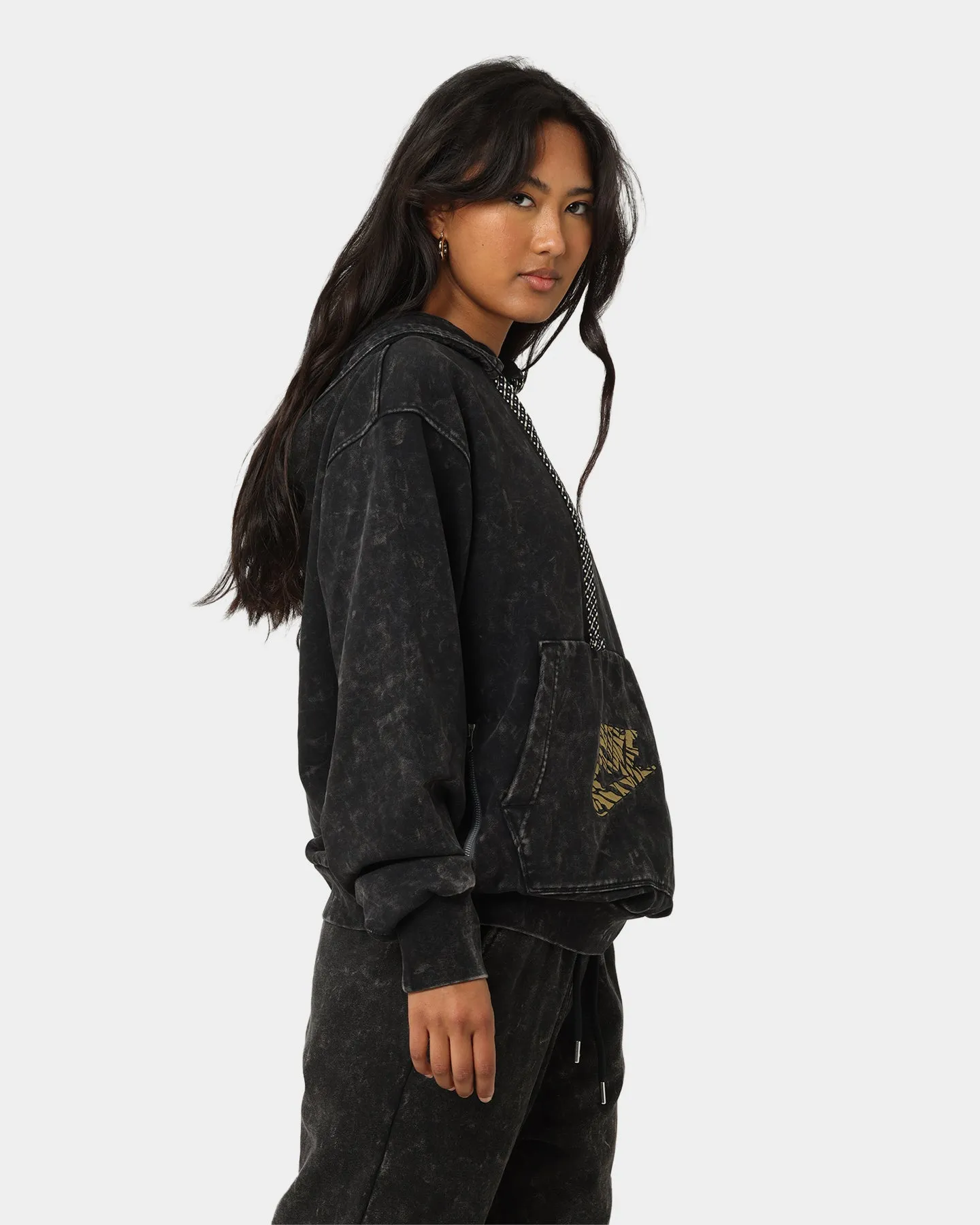 YKK Zipper Hardware Panama Nike Dri-Fit Standard Issue Premium Hoodie Black/Iron Grey