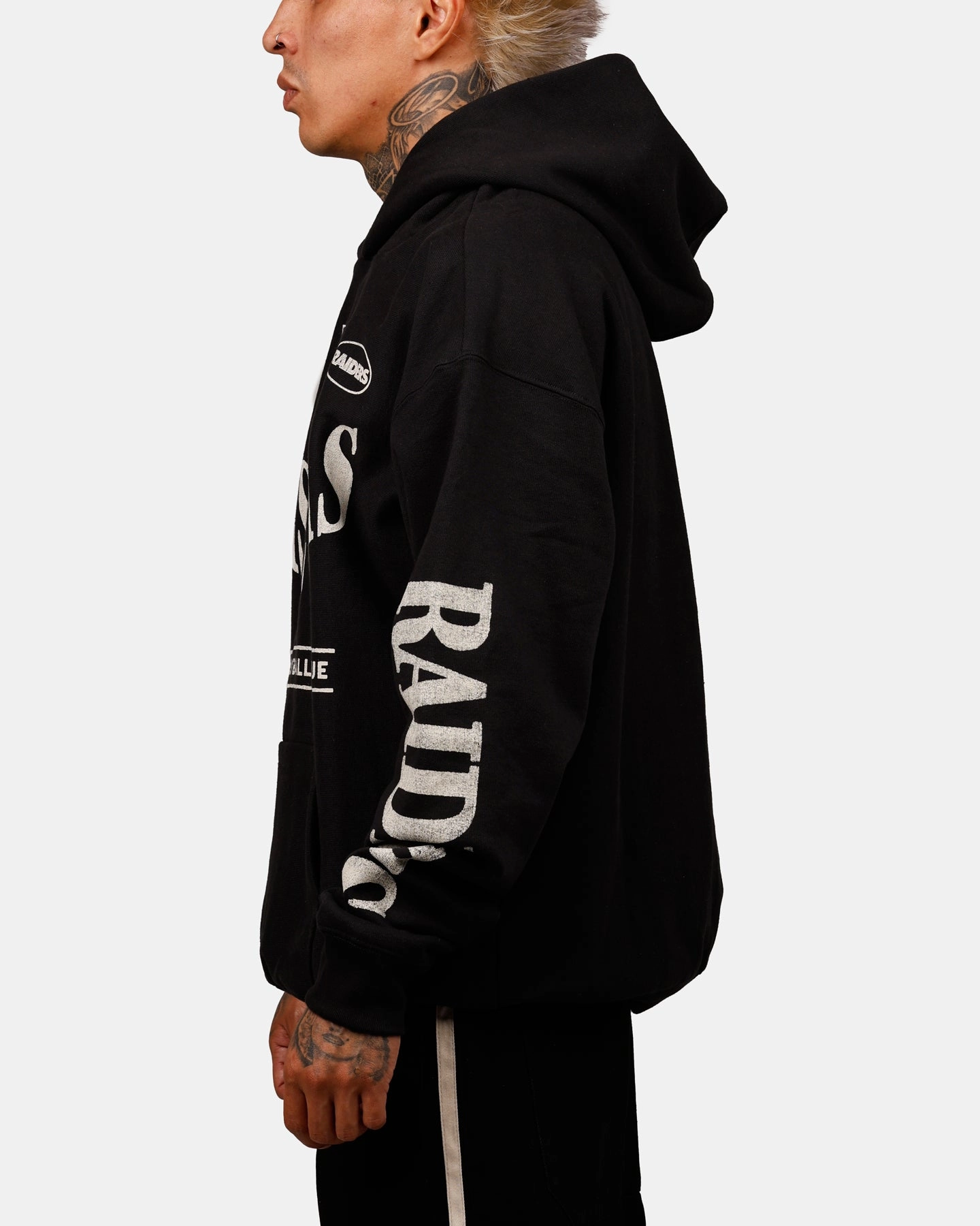 47 Las Vegas Raiders 'NFL Trophy Case' Premium Hoodie Black Premium Recover