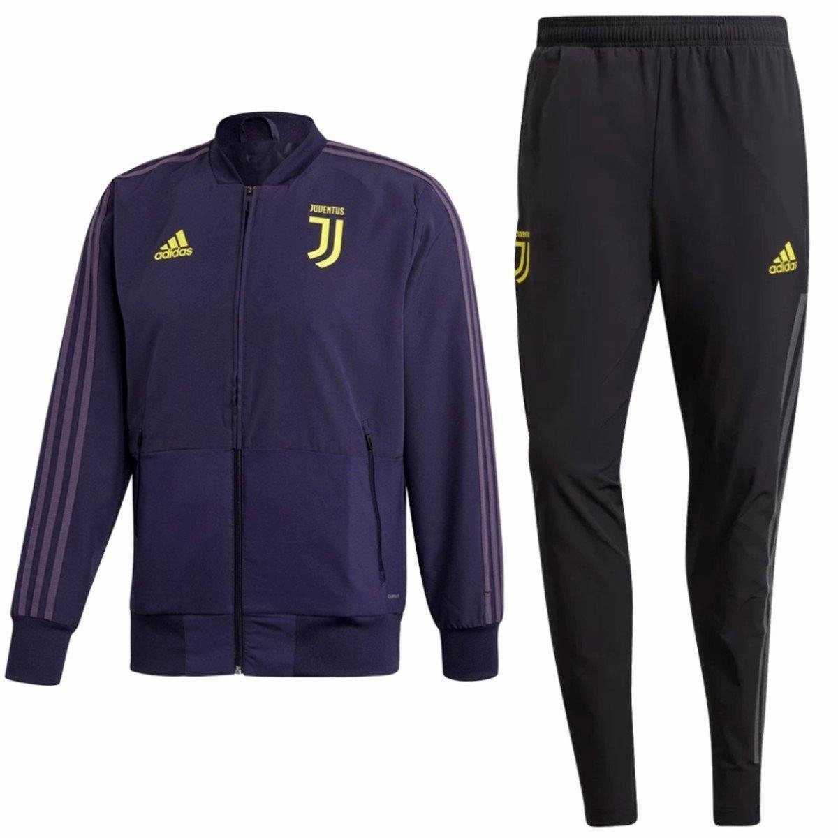 Juventus training presentation soccer tracksuit UCL 2018/19 - Adidas appearance