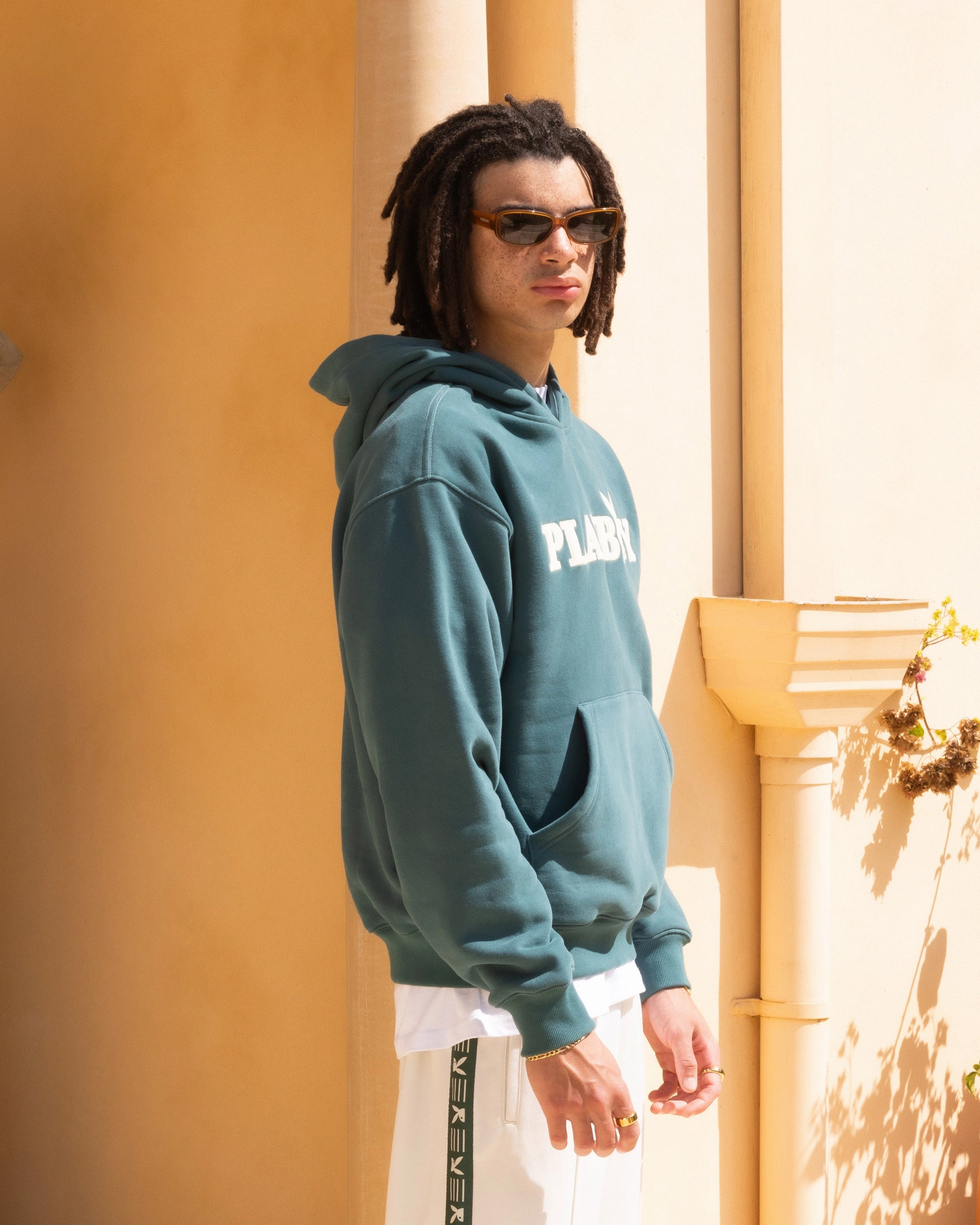 Confidence booster Playboy By Culture Kings Class Hoodie Green