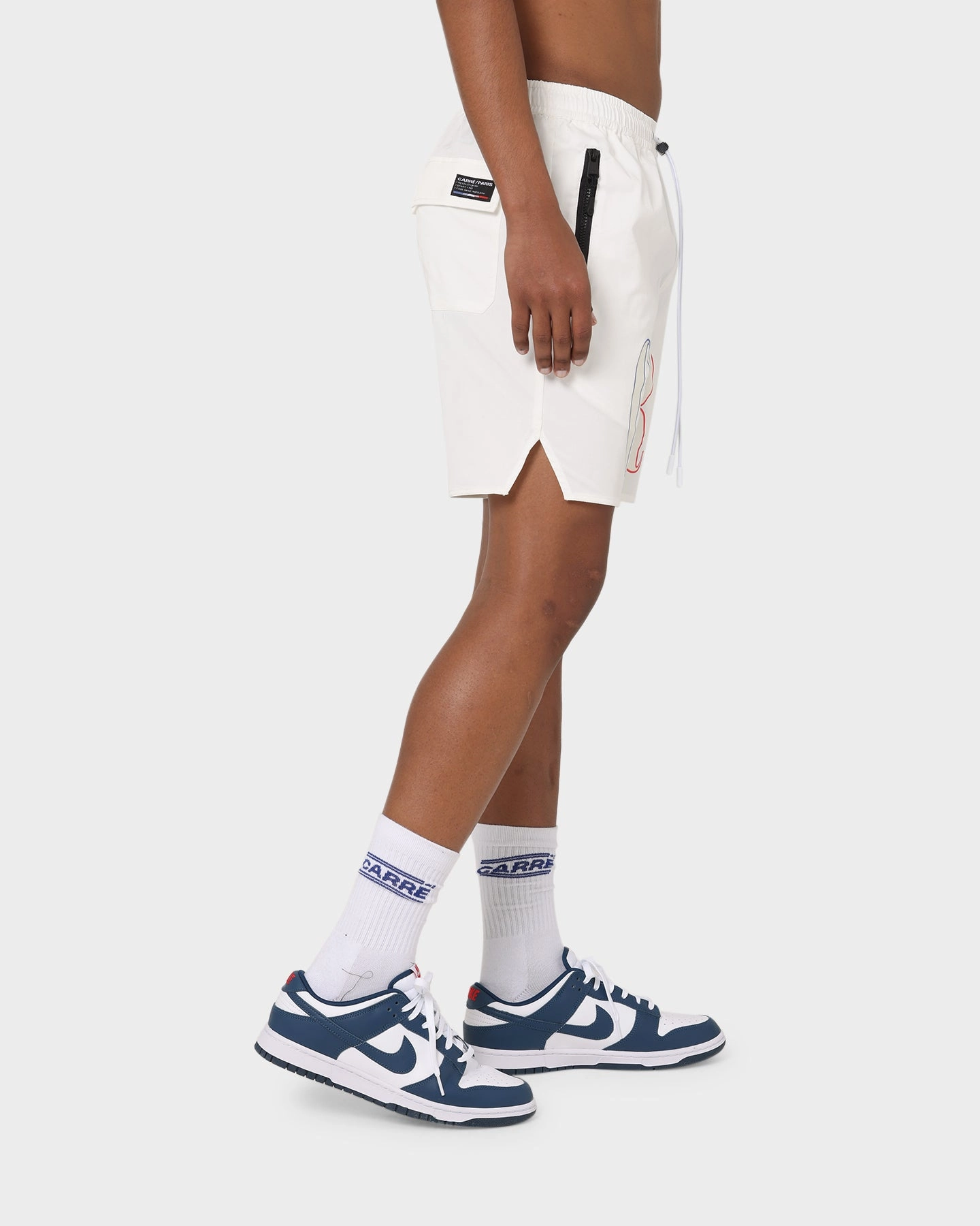 Evening Wear Carre Men's Hardi La Plage UV Short White/Multi-coloured