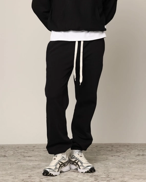 Trendy Waist Carr?? Blanc Sweatpants Black