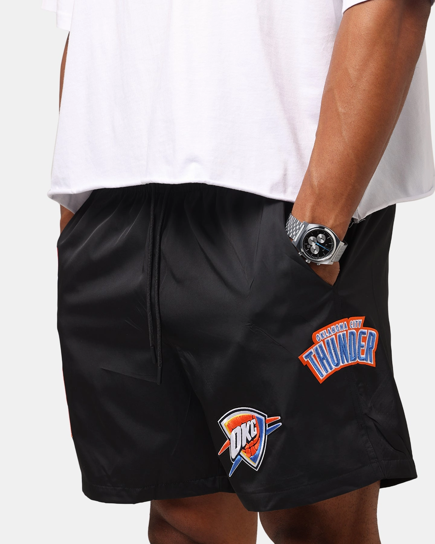 Fit Design Chill Style Pro Standard Oklahoma City Thunder Classic Woven Shorts Black