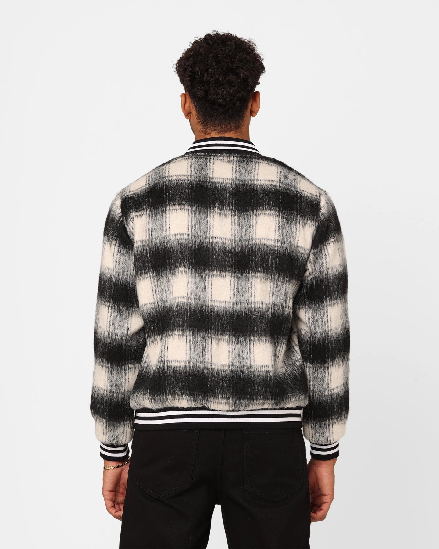 Rank Wind Protection XXIII Kolab Checkered Jacket Black/White