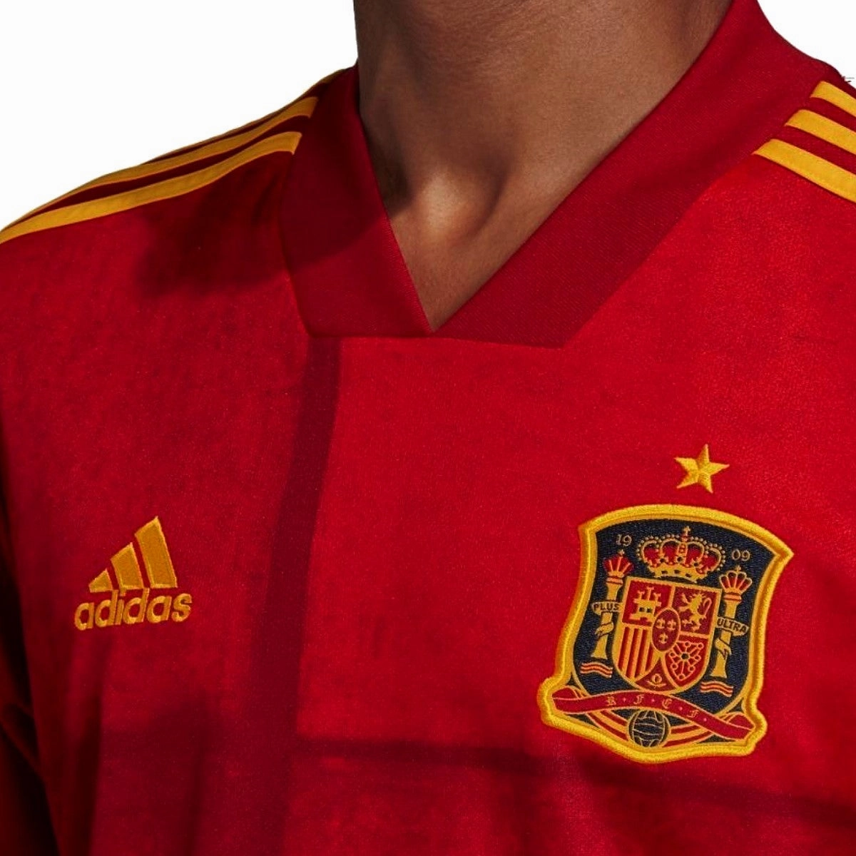 archery Spain national team Home soccer jersey 2021/22 - Adidas