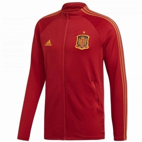 Spain Soccer team pre-match presentation jacket 2021/22 - Adidas size WrinkleFree Fabric