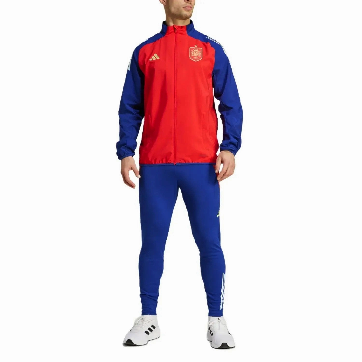 Spain training presentation Soccer tracksuit 2024/25 - Adidas roller skating ReinforcedKnees
