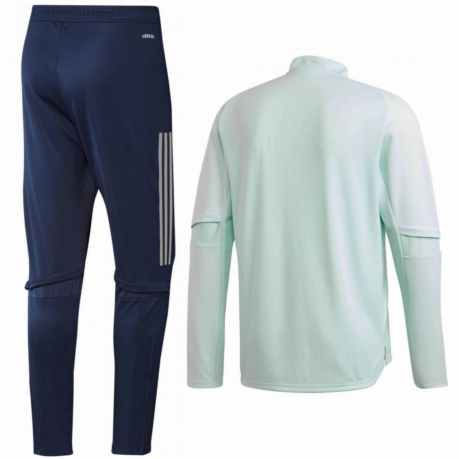 Odor-free Spain training technical Soccer tracksuit 2020/21 water green - Adidas