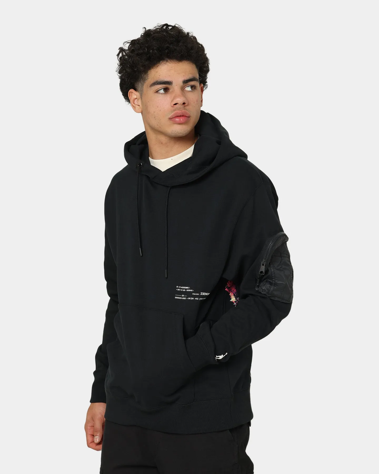 cruise trip Jordan Jordan 23 Engineered Statement Fleece Pullover Hoodie Black