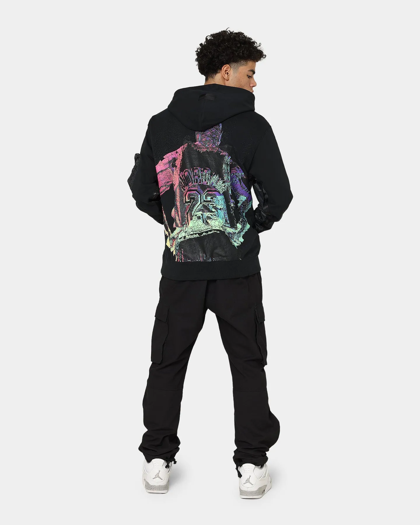 Jordan Jordan 23 Engineered Statement Fleece Pullover Hoodie Black Unique