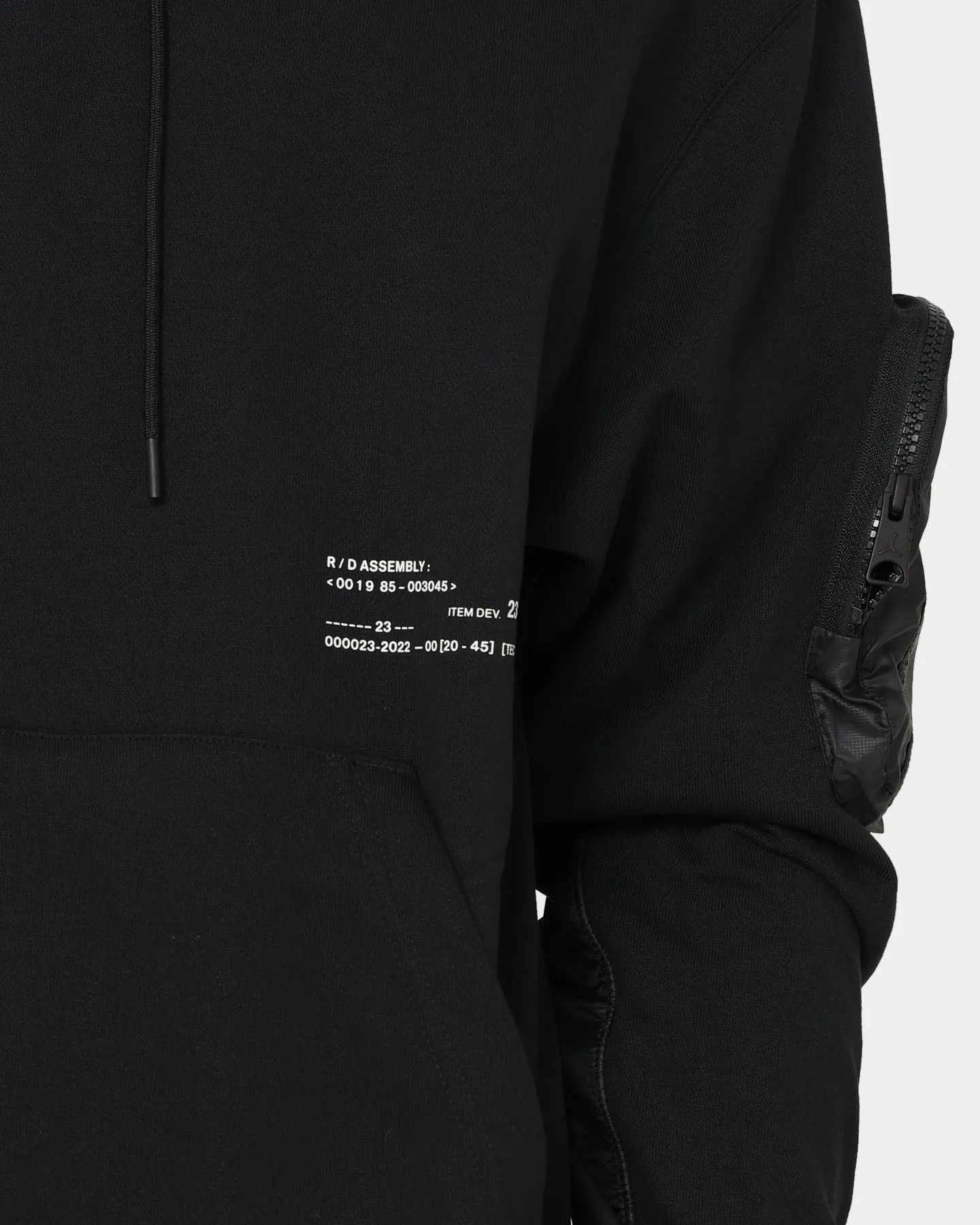 Jordan Jordan 23 Engineered Statement Fleece Pullover Hoodie Black Functional Design