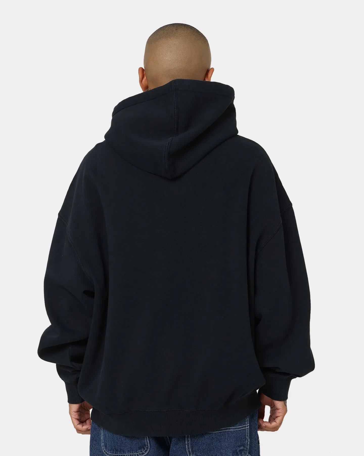 Mitchell & Ness Las Vegas Raiders Point Guard Hoodie Faded Black Layered Comfort Elastic waist