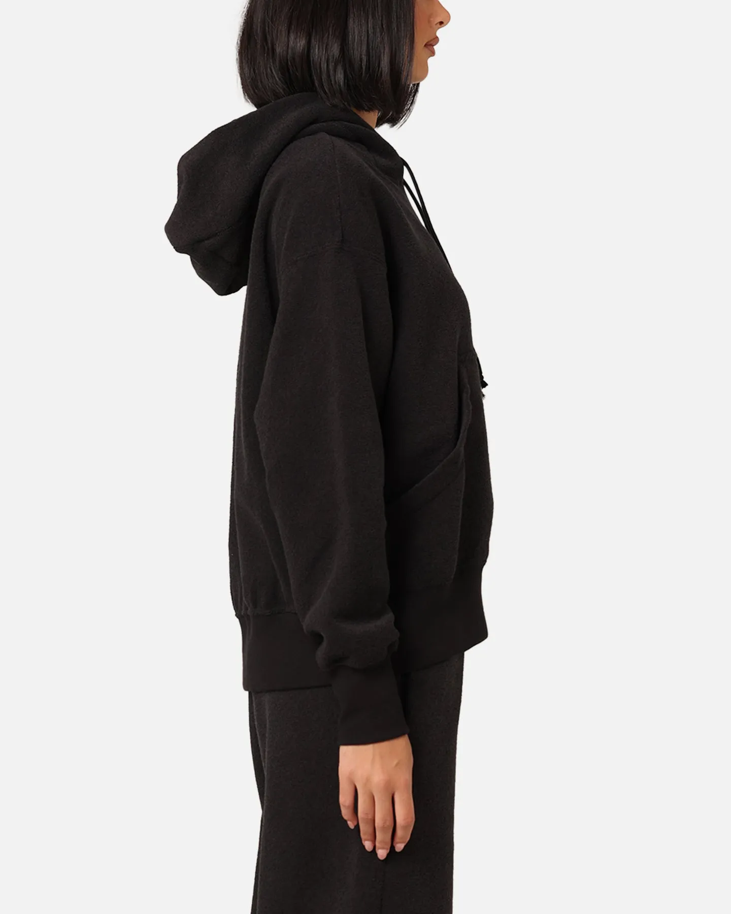 Nike Women's Sportswear Phoenix Plush Oversized Cosy Fleece Hoodie Black/Sail Toothbrush