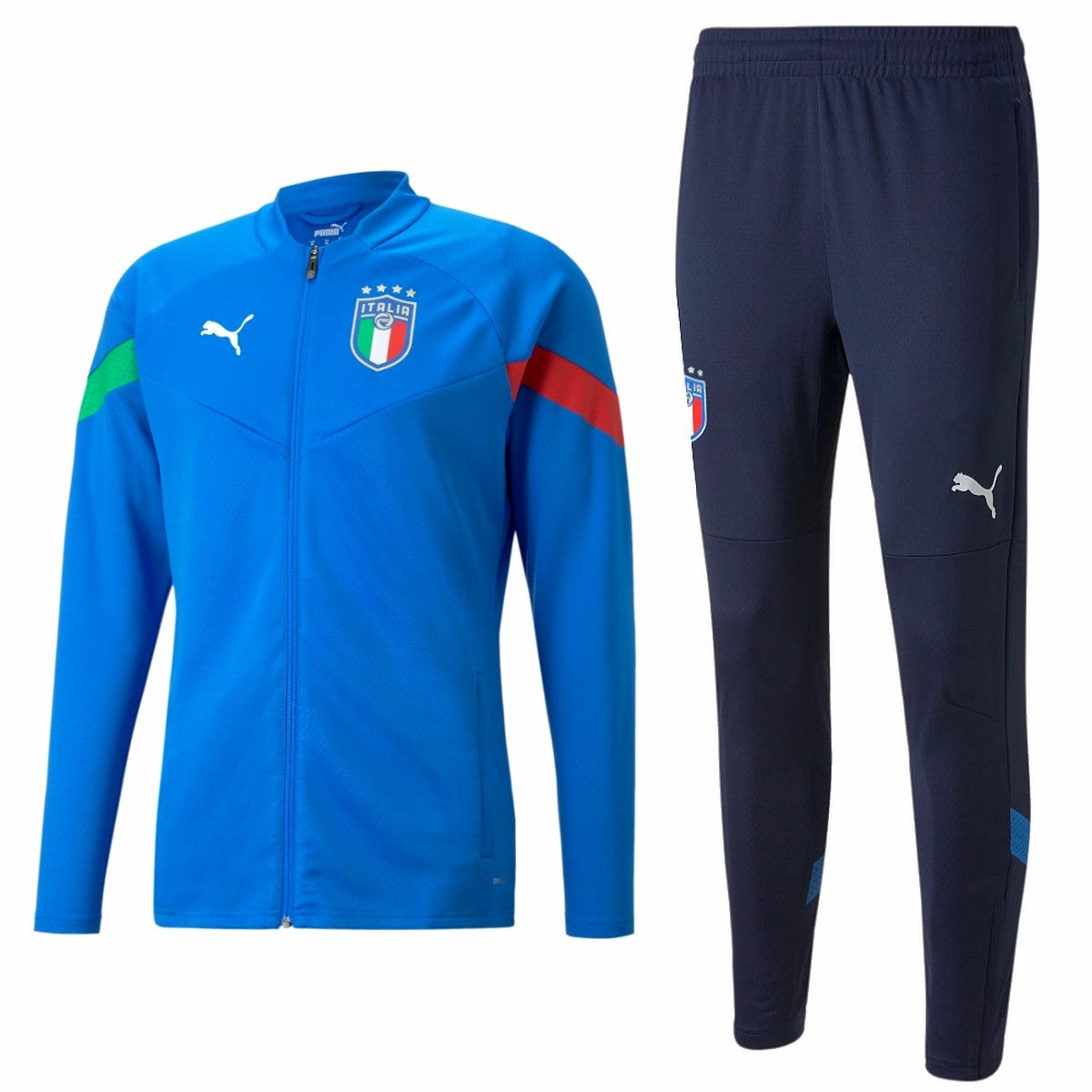 Italy national team training Soccer tracksuit 2022/23 - Puma Lightweight Compression Design