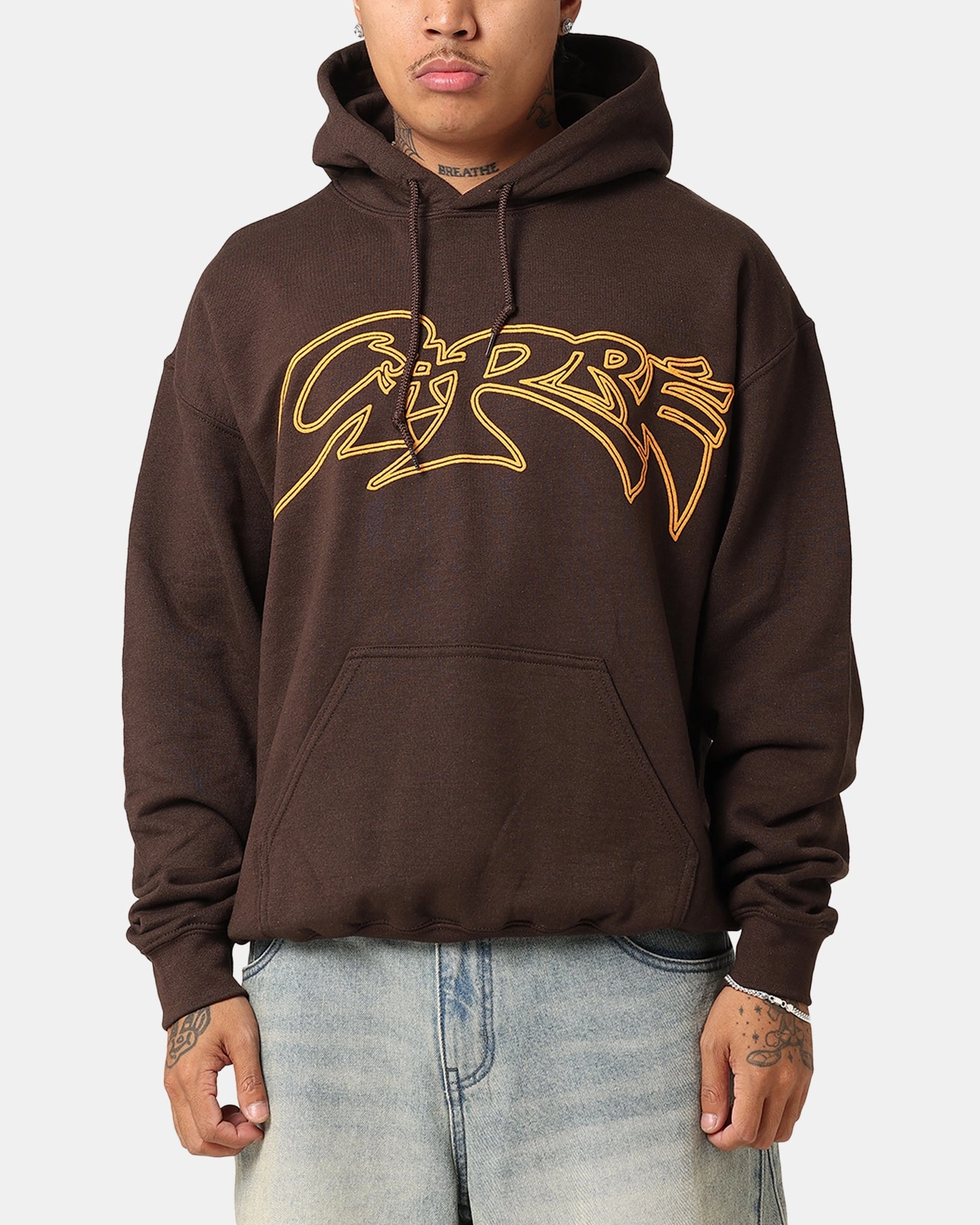 Carre Rev 24 Hoodie Brown Middle Eastern style couple's look