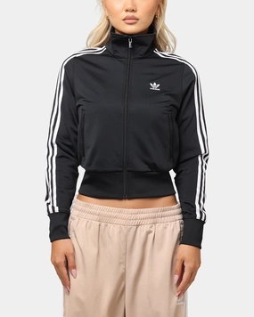 Universal Size Adaptation Non Restrictive Cut Adidas Women's Adicolor Classics Firebird Track Top Black
