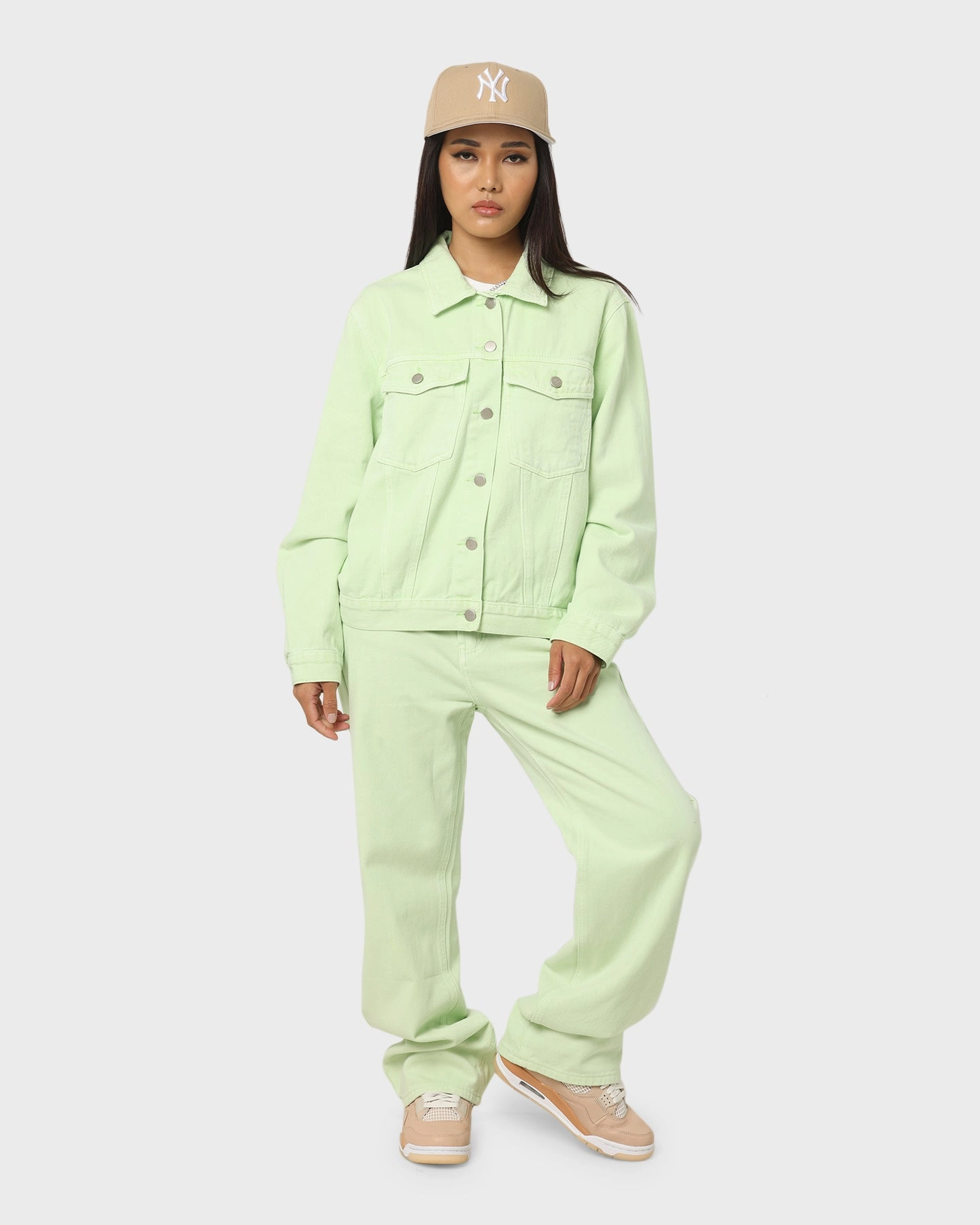 XXIII Women's Brittany Nineties Baby Jacket Lime suitable for weekend getaways