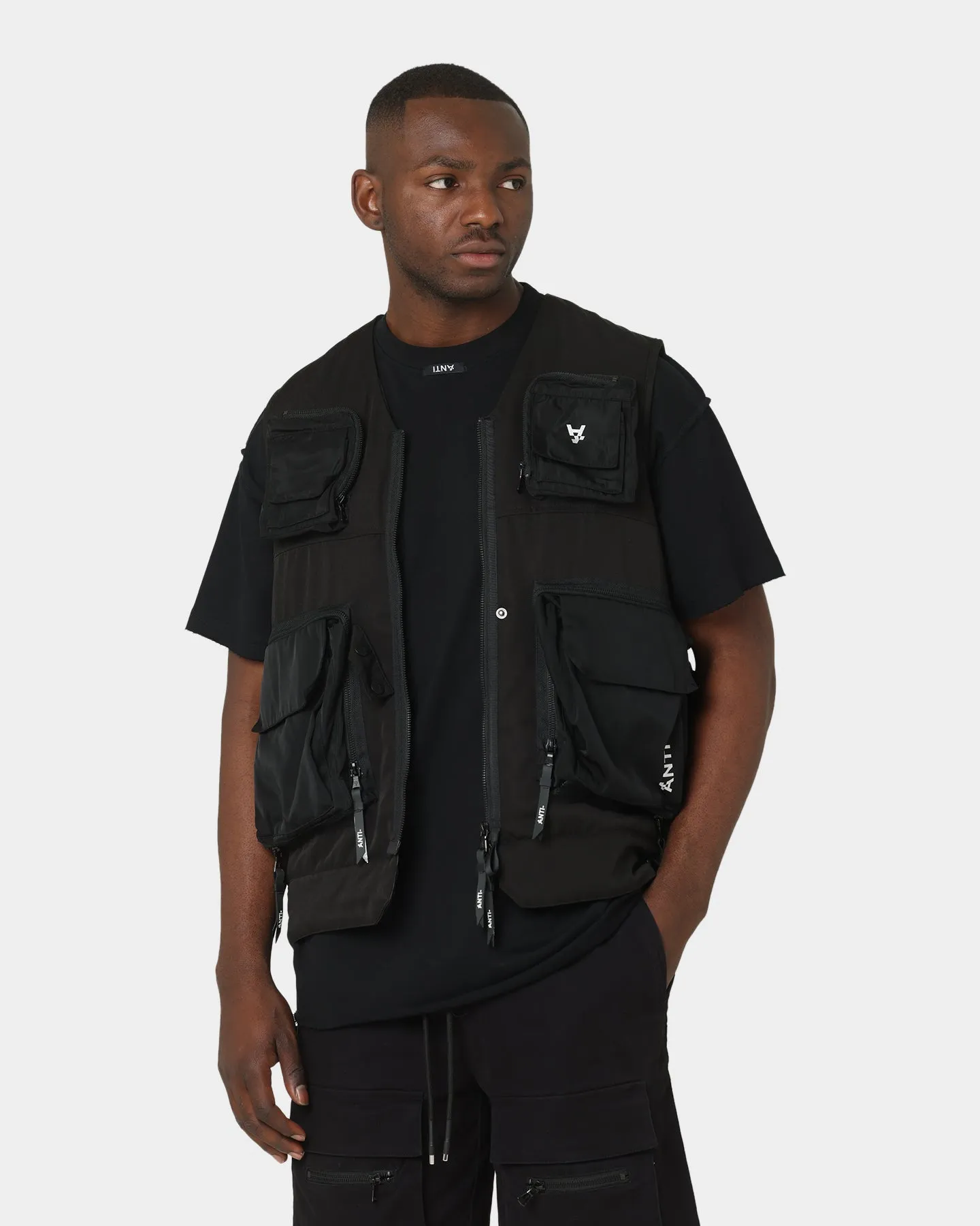 nylon Discuss The Anti-Order Non-Military Vest Black/3M