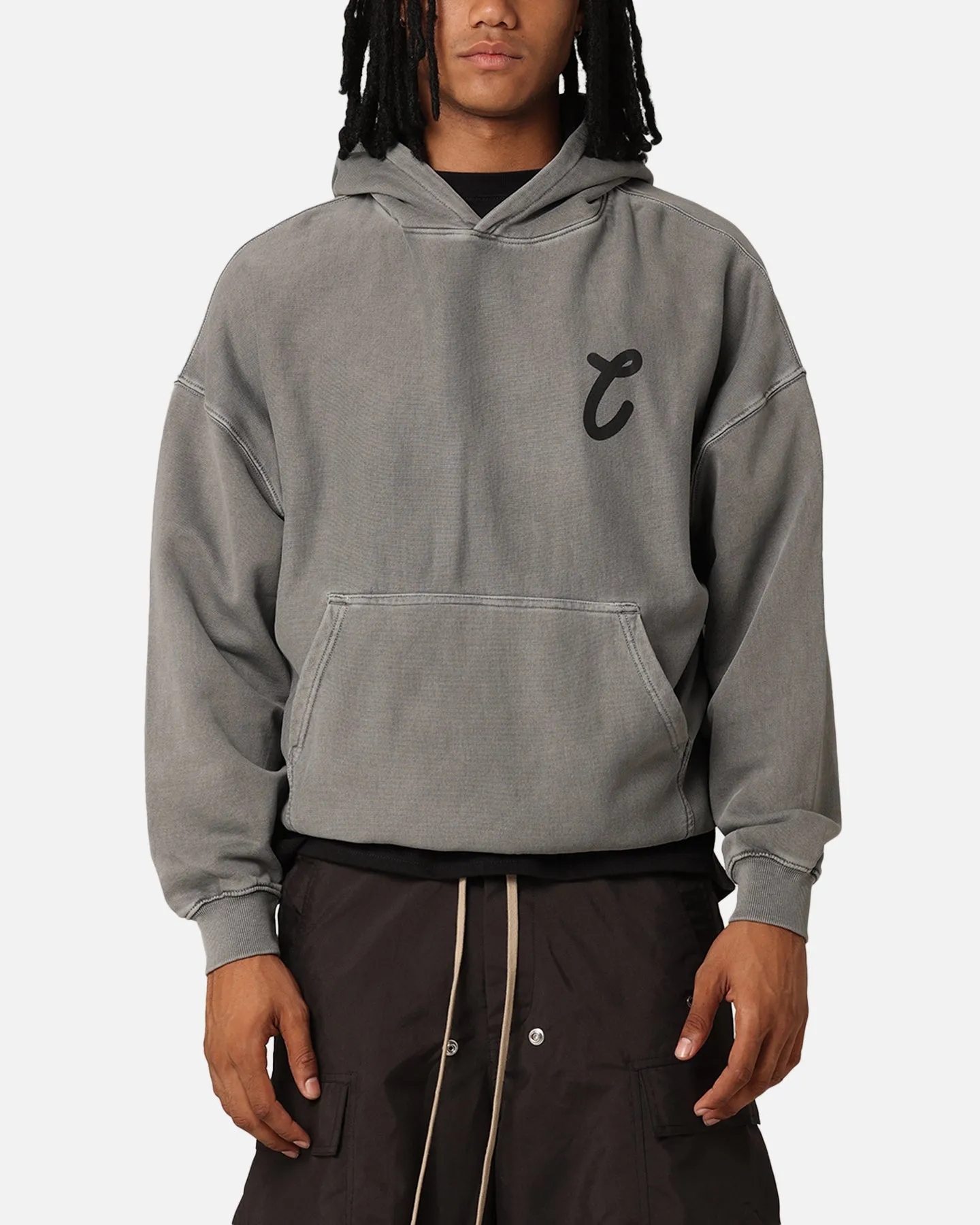 Skinny Fit Maximize Carr?? Athletic Heritage Hoodie Washed Charcoal
